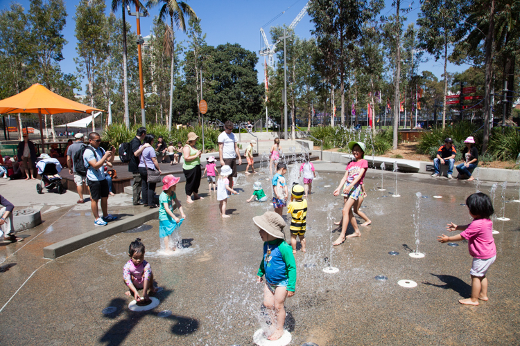 Darling Quarter Playground Sydney Adventure Baby