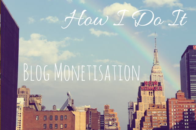 How I Do It: Blog Monetisation via christineknight.me
