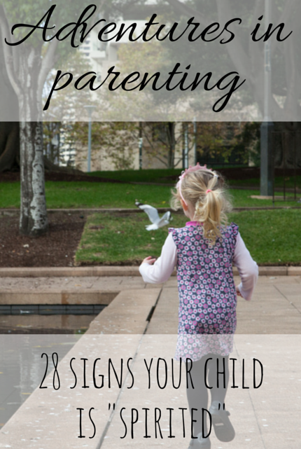 28 Signs Your Child Is Spirited #parenting via christineknight.me
