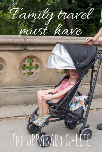 On The Town With The UPPAbaby G LITE Adventure baby