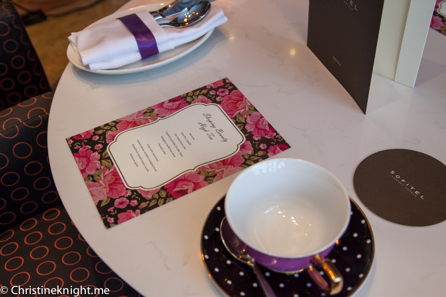 Sleeping Beauty High Tea at the Sofitel Wentworth Hotel via christineknight.me