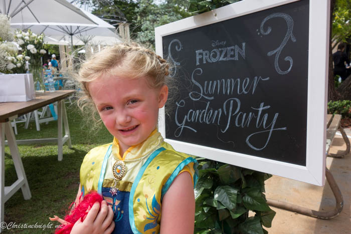 Disney Frozen Garden Party via christineknight.me