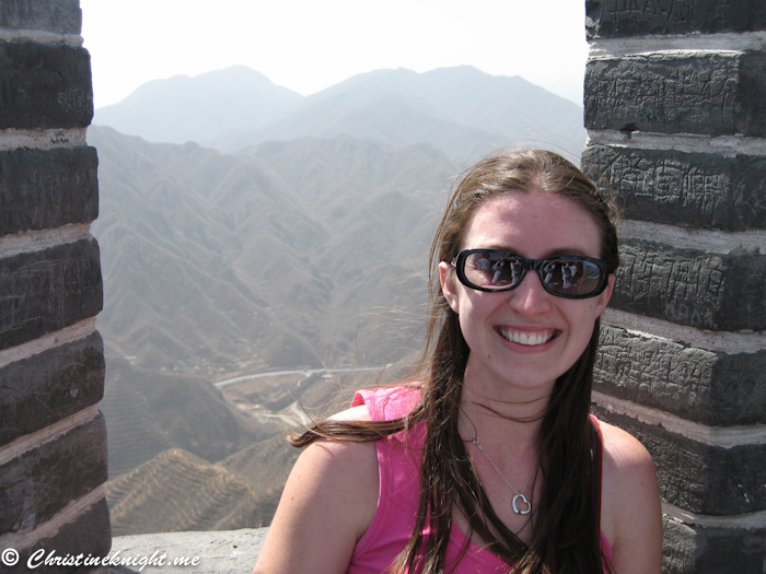 Great Wall of China via christineknight.me