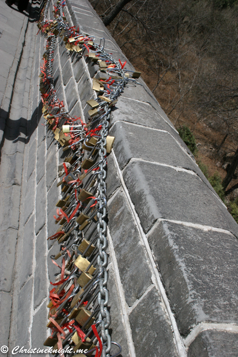 Great Wall of China via christineknight.me