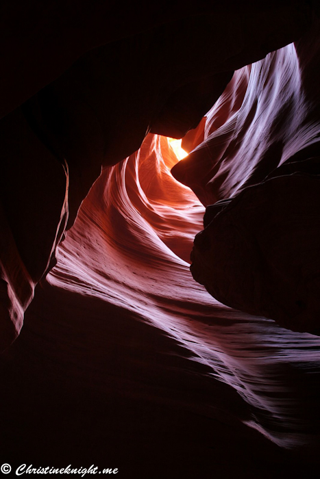 Antelope Slot Canyons via christineknight.me