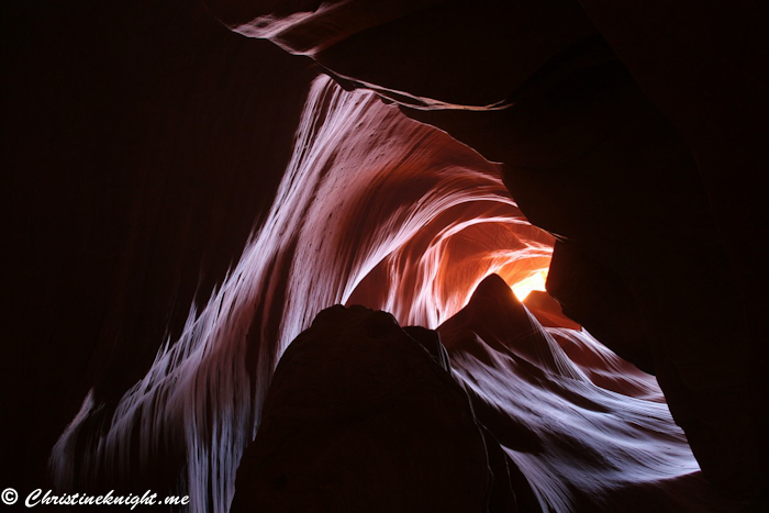 Antelope Slot Canyons via christineknight.me