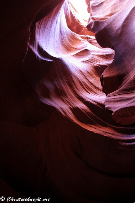 Antelope Slot Canyons via christineknight.me