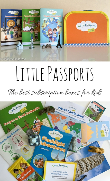 Little Passports: The Best Subscription Boxes For Kids via christineknight.me