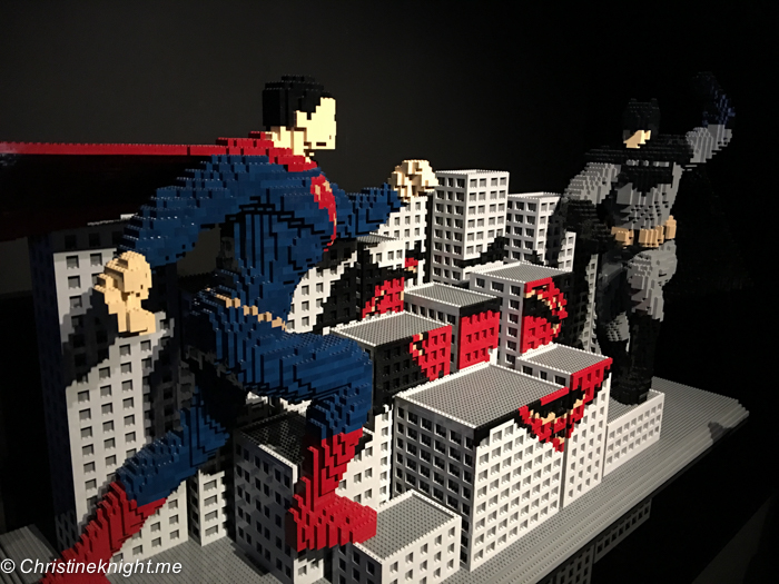 The Art of the Brick: DC Comics via christineknight.me