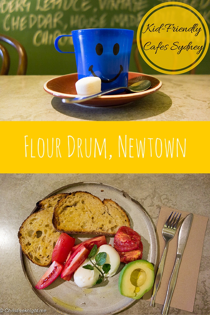 Flour Drum: Kid-Friendly Cafes, Newtown, Sydney via christineknight.me