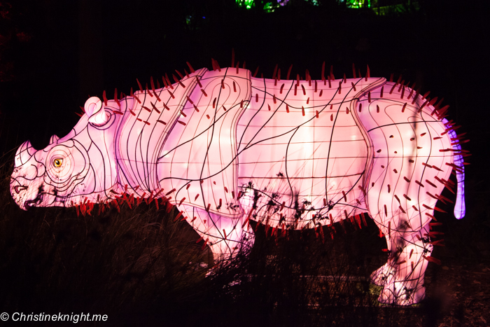 Vivid Sydney at Taronga Zoo via christineknight.me