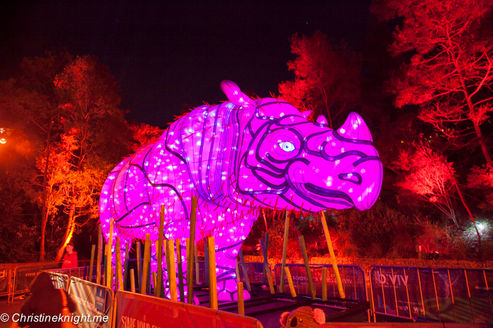 Vivid Sydney at Taronga Zoo via christineknight.me