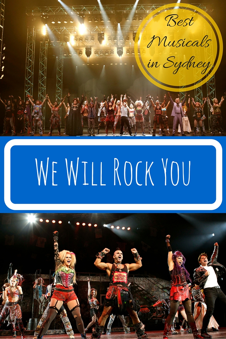 We Will Rock You the musical via christineknight.me