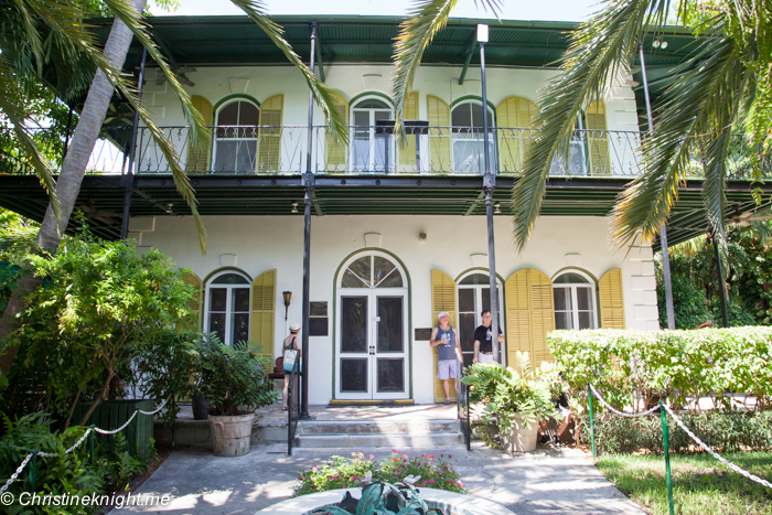 Hemingway's House, Key West, Florida Keys, via christineknight.me