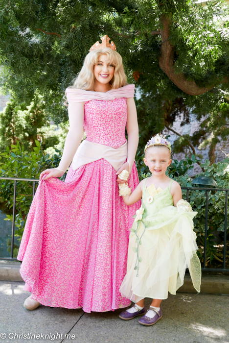 Princesses at Disneyland via christineknight.me