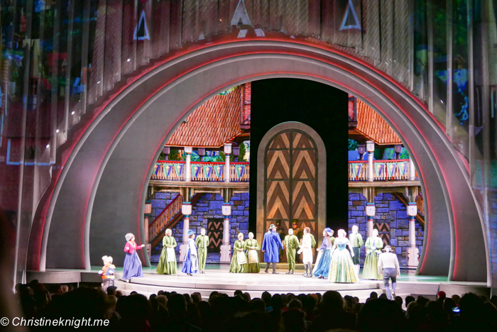 Frozen – Live at the Hyperion, Disney California Adventure Park via christineknight.me