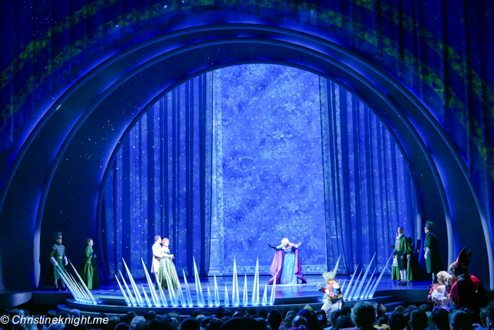 Frozen – Live at the Hyperion, Disney California Adventure Park via christineknight.me