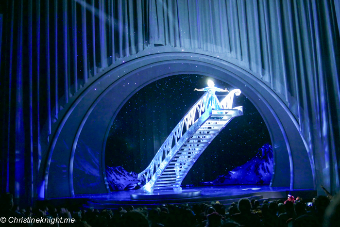 Frozen – Live at the Hyperion, Disney California Adventure Park via christineknight.me