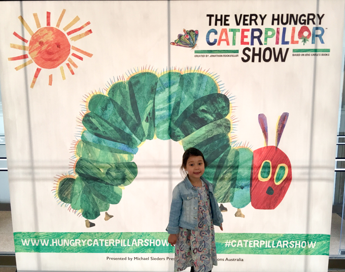 The Very Hungry Caterpillar at the Sydney Opera House