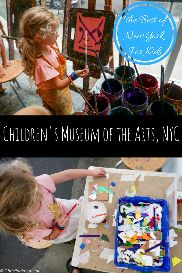 The Children's Museum of the Arts, NYC via christineknight.me