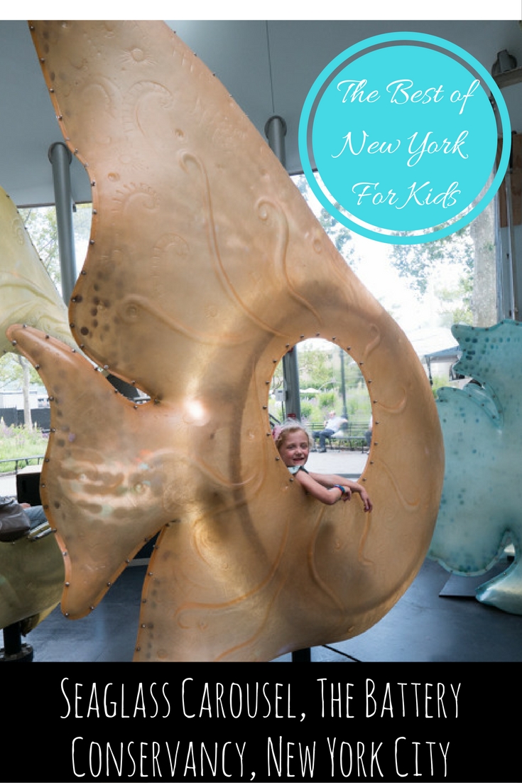 Seaglass Carousel At the Battery Conservancy, New York City via christineknight.me