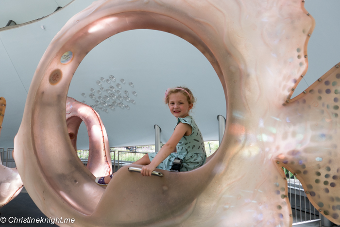 Seaglass Carousel At the Battery Conservancy, New York City via christineknight.me