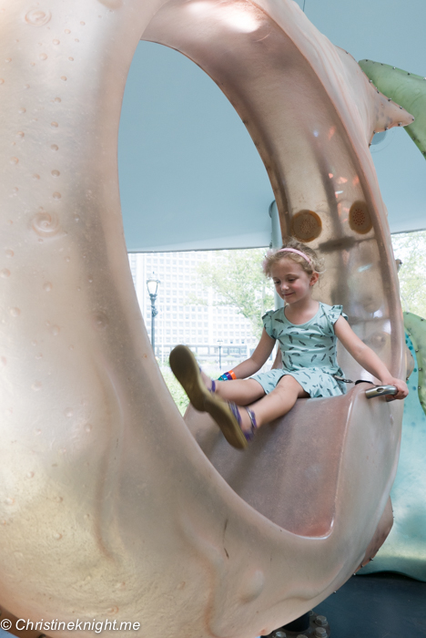 Seaglass Carousel At the Battery Conservancy, New York City via christineknight.me