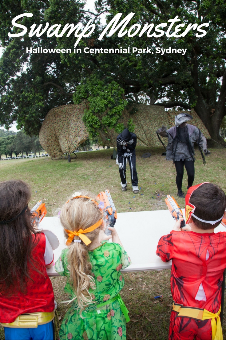 Swamp Monsters: Halloween in Centennial Park, Sydney