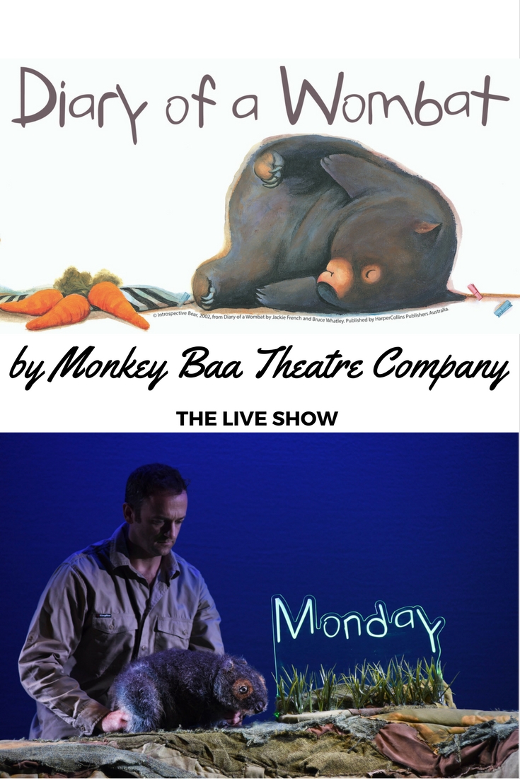 Diary of a Wombat by Monkey Baa Theatre Company, Sydney