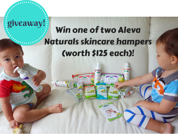 GIVEAWAY: Win one of two Aleva Naturals skincare hampers (worth $125 each)!