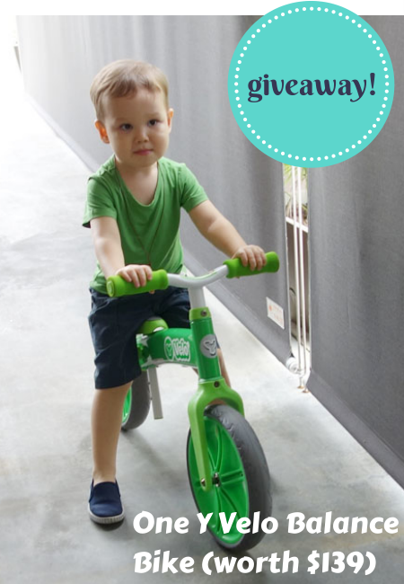 GIVEAWAY One Y Velo Balance Bike worth 139 Adventure baby