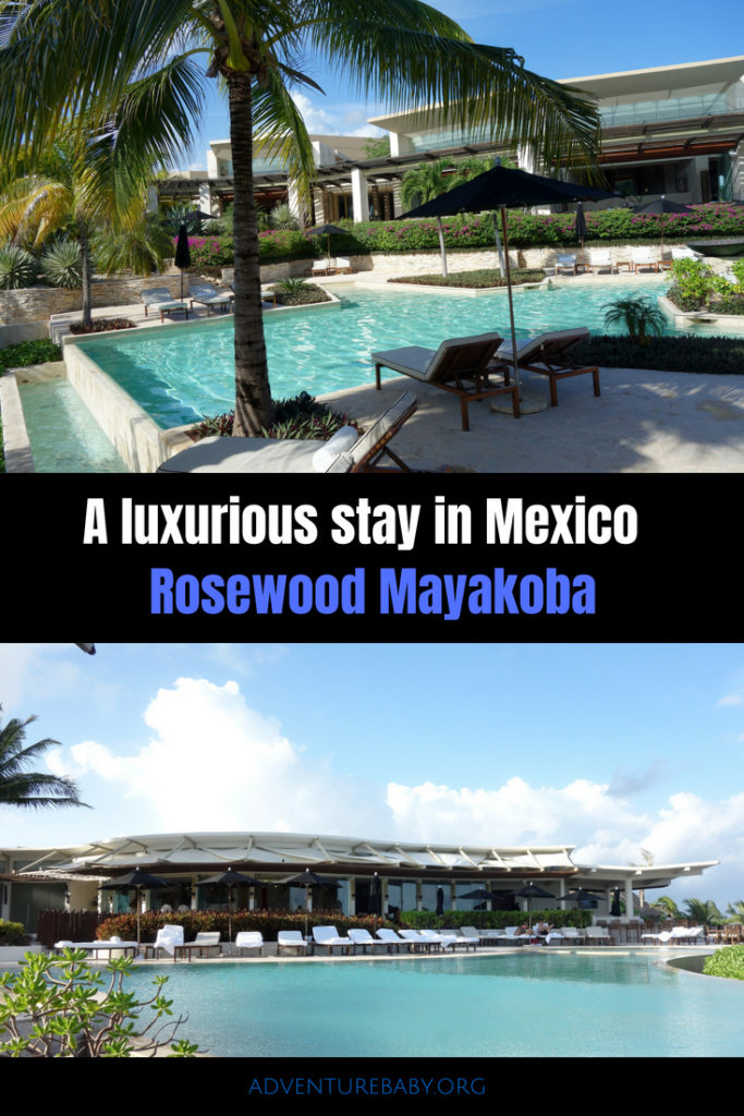 how far is rosewood mayakoba from cancun airport