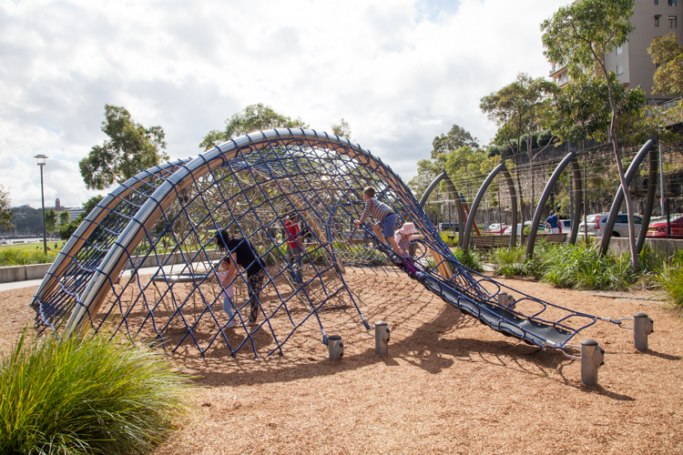 Pyrmont Playground and Cafe #Sydney via christineknight.me