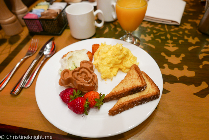 Mickey’s Tales of Adventure Breakfast Buffet at Storytellers Cafe, Disneyland’s Grand Californian