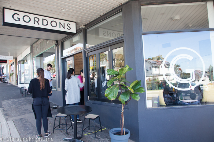 Gordons Cafe Clovelly Sydney