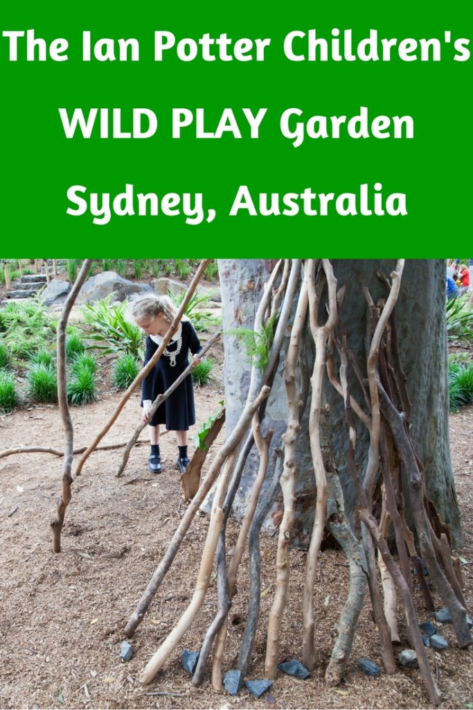 Ian Potter Children’s WILD PLAY Garden, Centennial Park, Sydney, Australia Adventure, baby!
