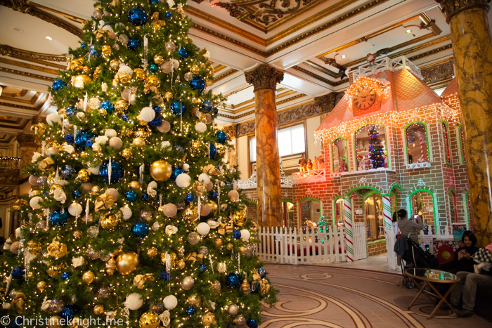 Gingerbread Holiday Tea at the Fairmont San Francisco - Adventure, baby!