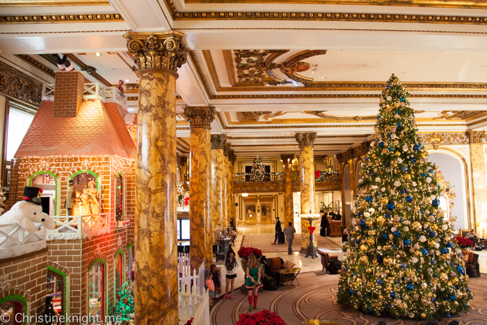 Fairmont San Francisco Gingerbread Holiday Tea