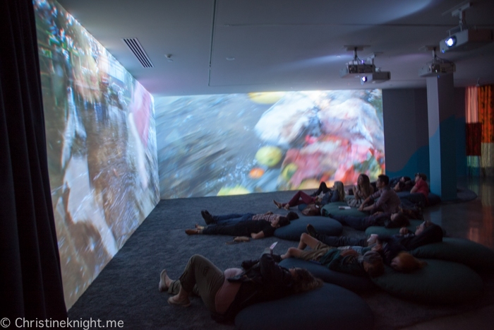 Pipilotti Rist - Sip my Ocean Exhibition at the MCA Sydney, Australia