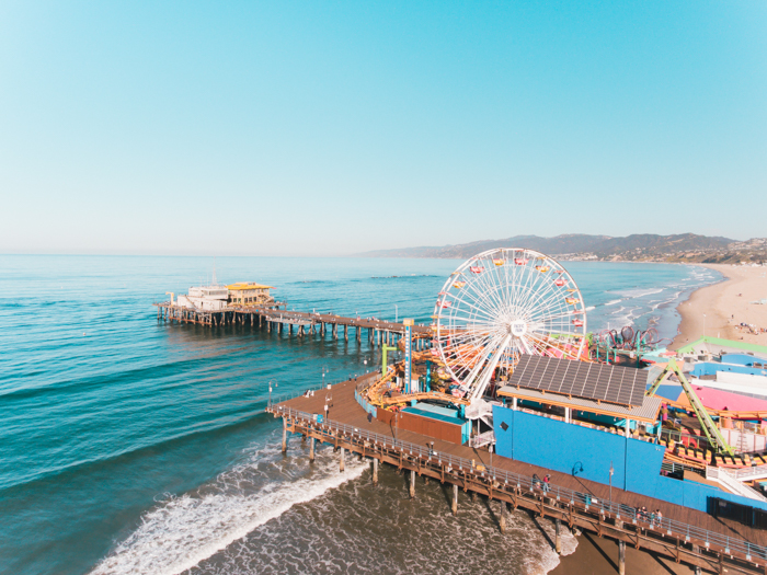 Santa Monica Pier, LA