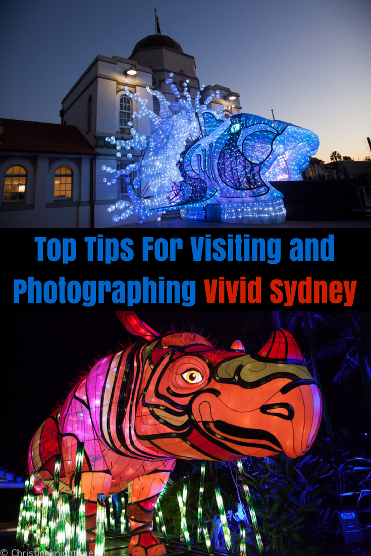 Top Tips For Visiting and Photographing Vivid Sydney, Australia