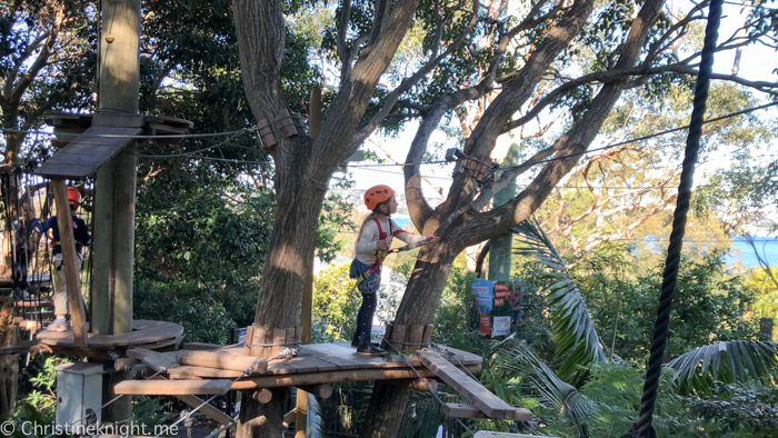 Wild Ropes, Taronga Zoo, Sydney, Australia