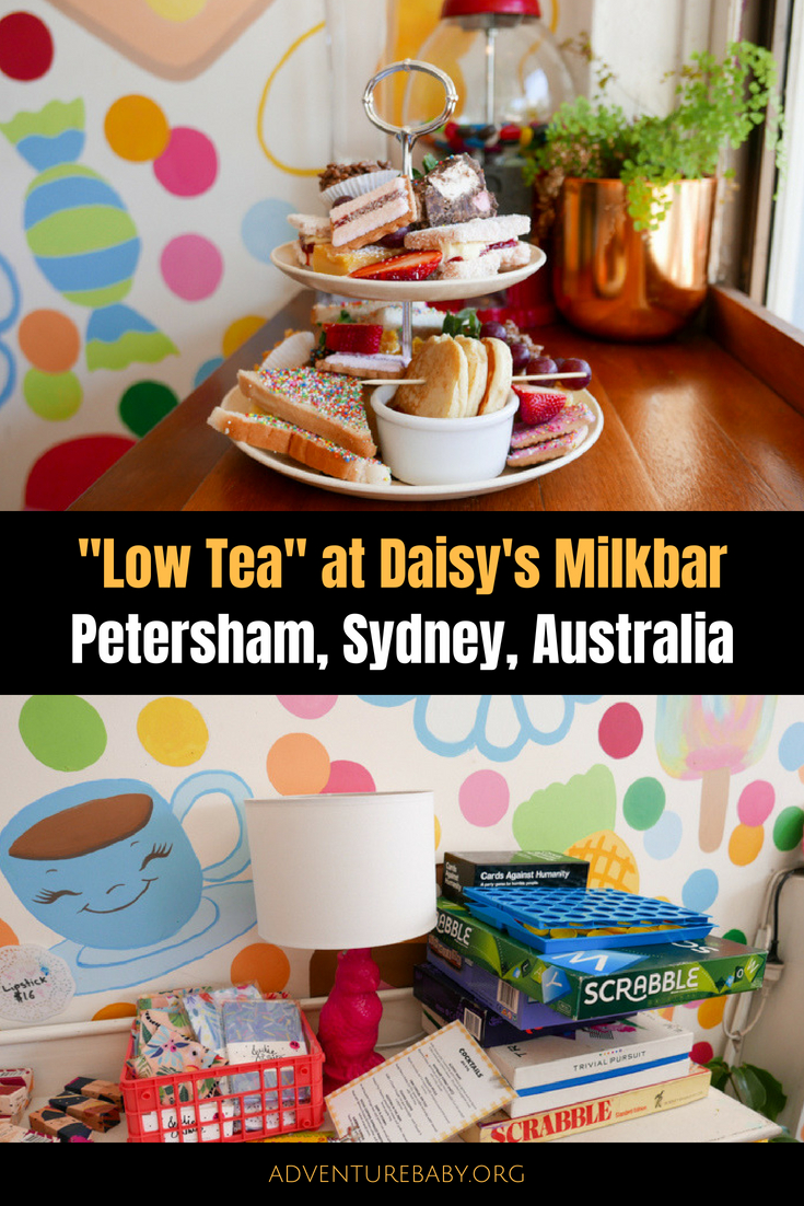 "Low Tea" at Daisy's Milkbar, Sydney, Australia