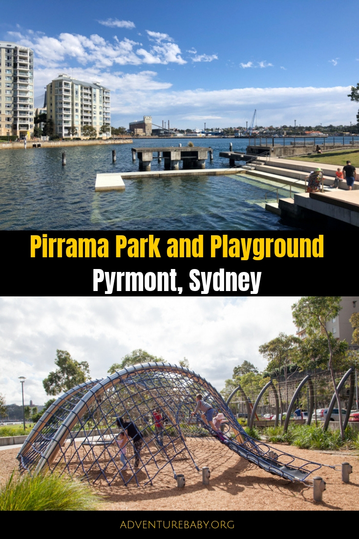 Pirrama Park and Playground, Pyrmont, Sydney, Australia