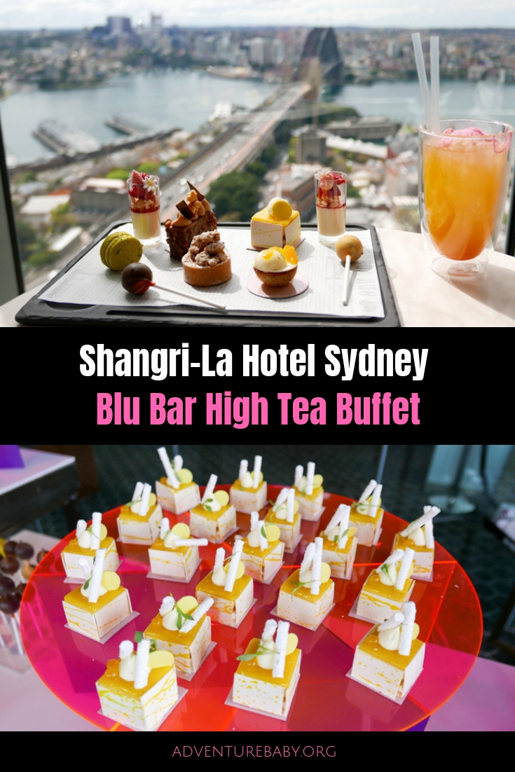 Shangri-La Hotel Sydney Blu Bar High Tea Buffet