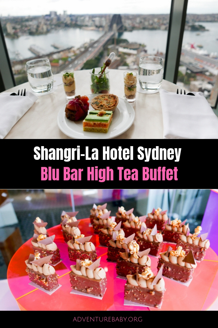 Shangri-La Hotel Sydney Blu Bar High Tea Buffet