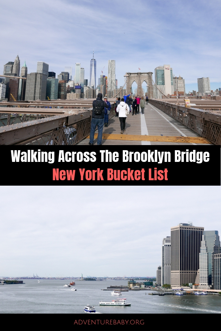 Walking Across The Brooklyn Bridge