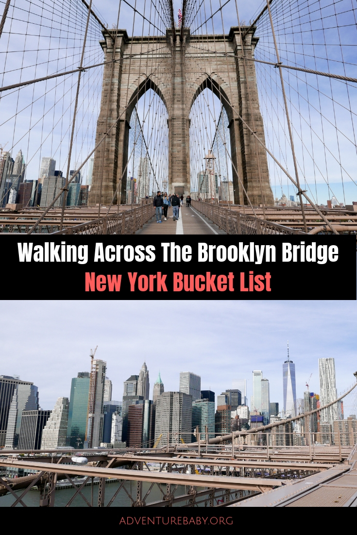 Walking Across The Brooklyn Bridge