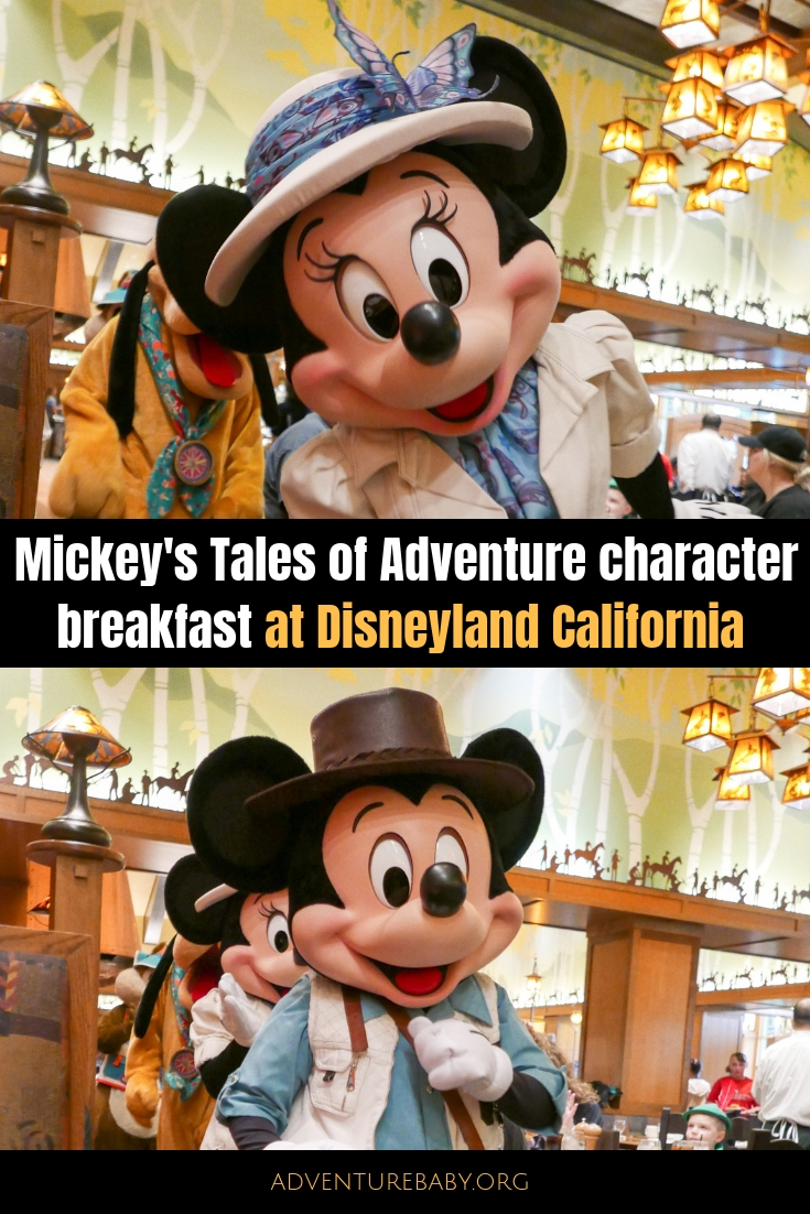 Mickey’s Tales of Adventure Breakfast Buffet at Storytellers Cafe, Disneyland’s Grand Californian