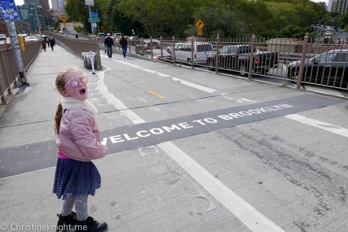 Walking Across The Brooklyn Bridge